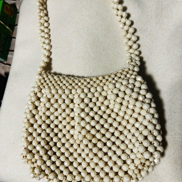 Vintage made in Japan beaded hand bag - Picture 4 of 7